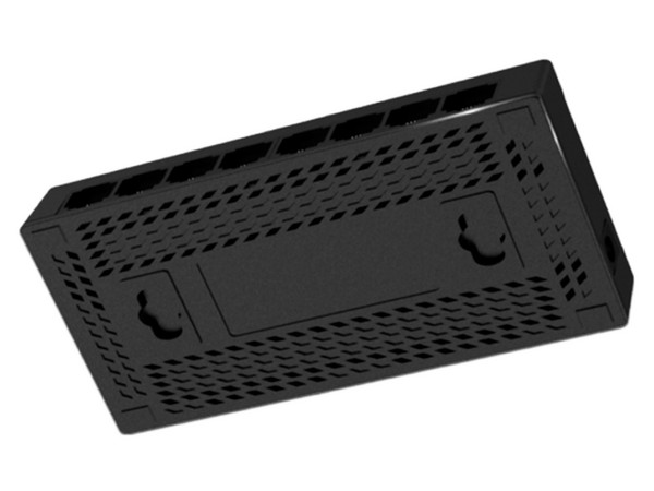 Switch NETIS de 8 puertos RJ-45 10/100 Mbps.