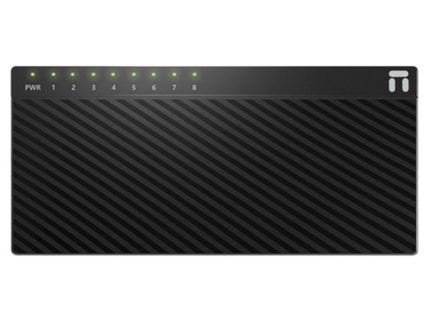 Switch NETIS de 8 puertos RJ-45 10/100/1000 Mbps.