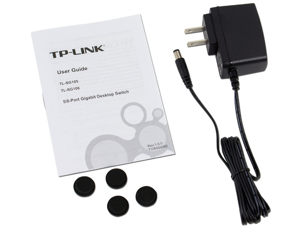 Switch Gigabit TP-LINK de 5 Puertos, 10/100/1000 Mbps