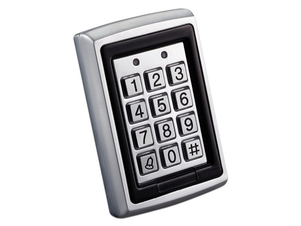 Teclado para control de acceso YLI YK568L, hasta 500 usuarios (PIN/Tarjeta ID), IP65.