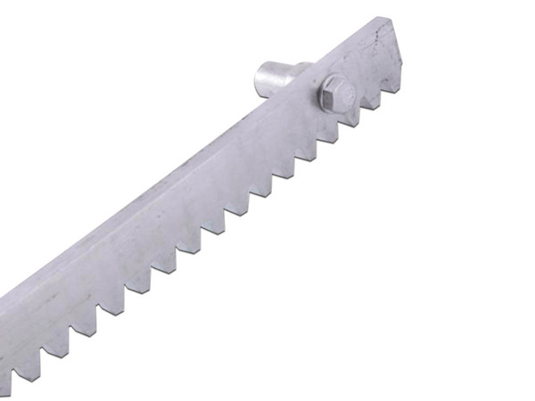 Riel Dentado GRM08 ZKTeco, Longitud de 1 Metro, Compatible con Motor ZK-SL800AC, Paquete con 4 Rieles.