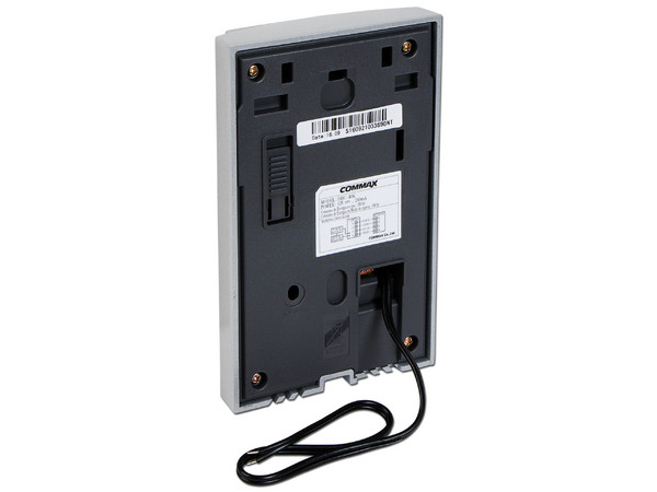 Frente de calle COMMAX DRC40K con sensor infrarrojo y luz blanca.