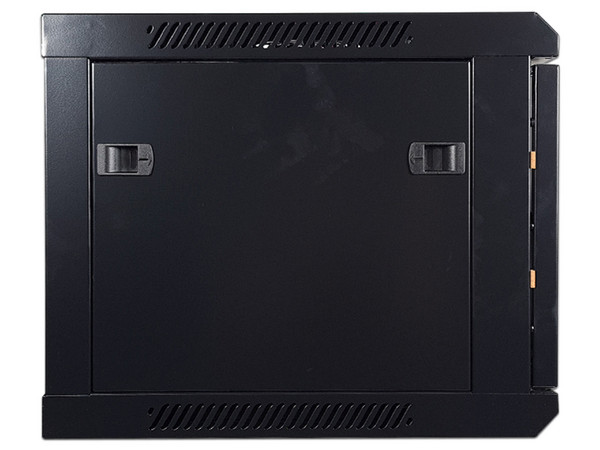 Gabinete de Pared Enson ENS-RKGB6UD, Puerta de Cristal Templado, hasta 60Kg, 6U, Color Negro.