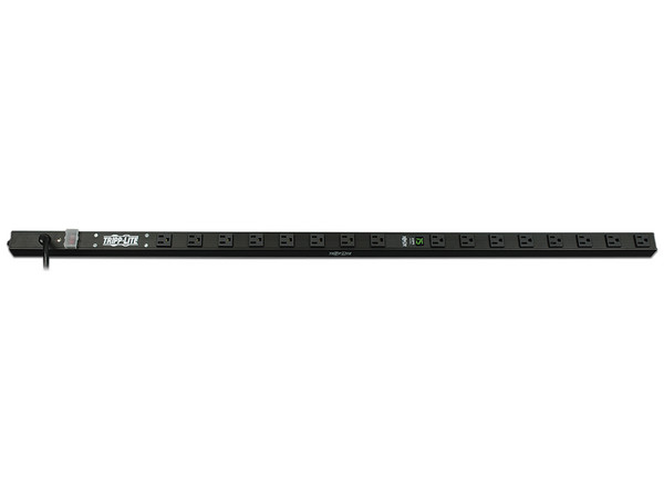 PDU multicontacto Tripplite PDUMV15 de 16 5-15/15R, conexiones para montaje en rack.