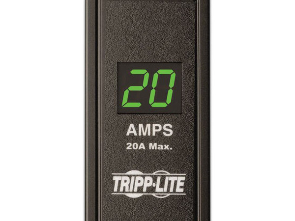 PDU multicontacto Tripplite PDUMV20 de 28 5-15/20R, conexiones para montaje en rack.