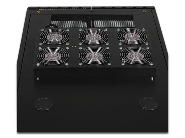 Panel de 6 Ventiladores de Techo Tripp Lite para Rack, 120 V CA , Clavija 5-15P.