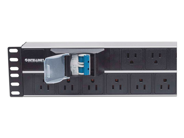 PDU Barra multicontactos de 15 salidas para montaje en 2U de rack de 19