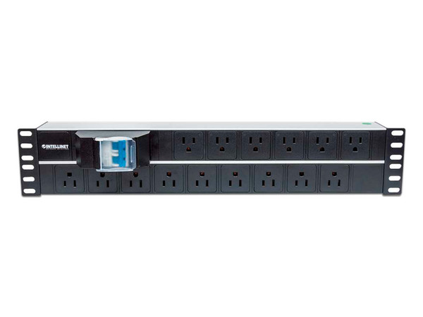 PDU Barra multicontactos de 15 salidas para montaje en 2U de rack de 19