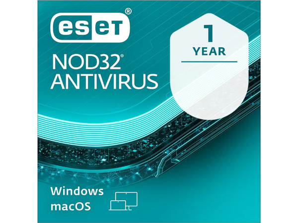 Antivirus Eset NOD32, 3 Licencias, 1 año.