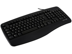 Teclado Easy Line, USB. Color Negro.