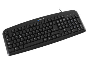 Teclado Acteck Office, USB. Color Negro