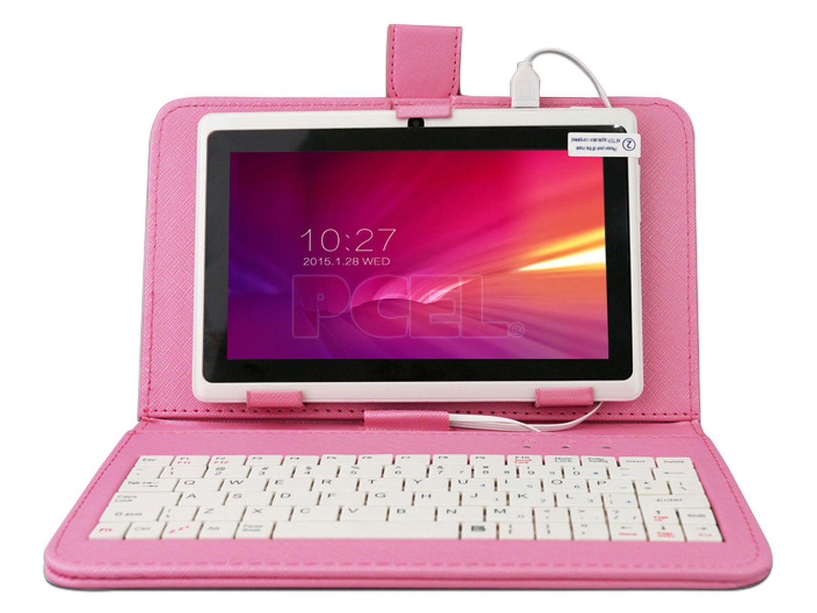 Funda Tablet Teclado 9.7 Rosa > Smartphones > Tablets > Fundas Tablets >  Fundas con teclado