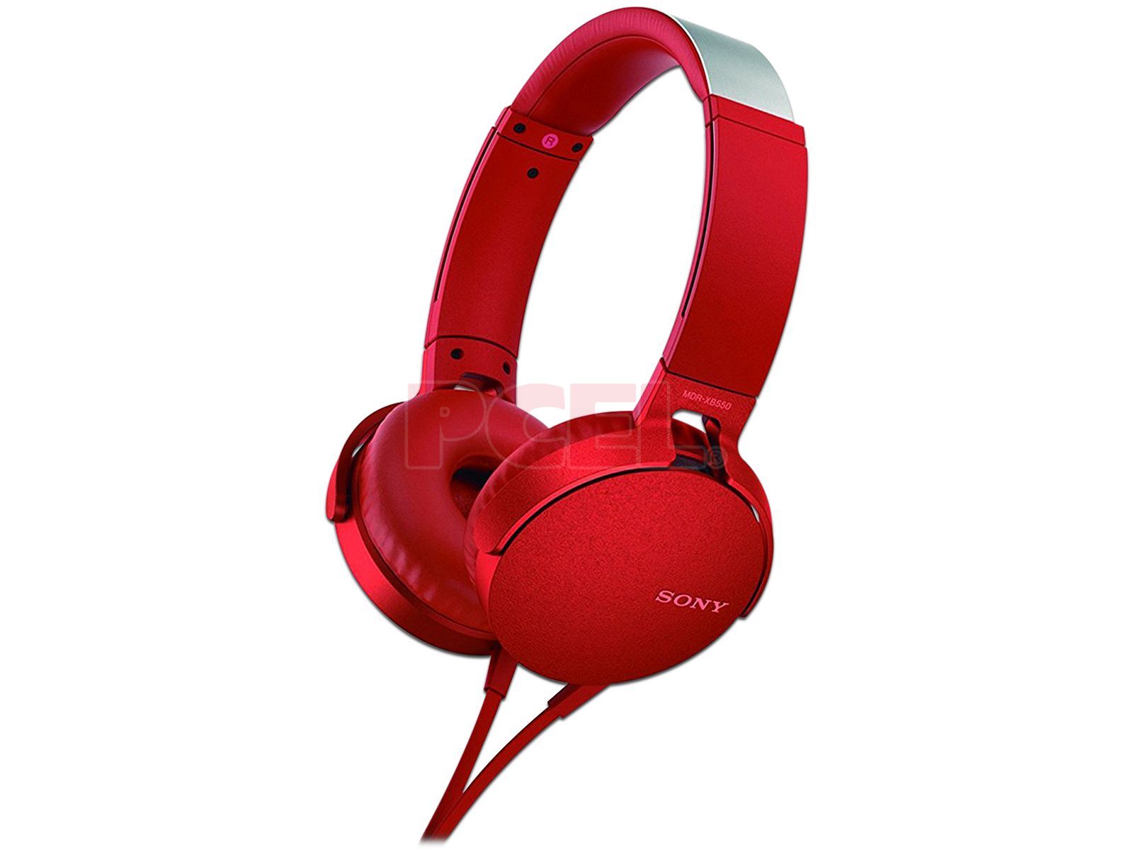 ヘッドホン SONY MDR-XB550AP(R) RED Amazon.co.jp: ソニー ヘッドホン 重低音モデル MDR-XB550AP