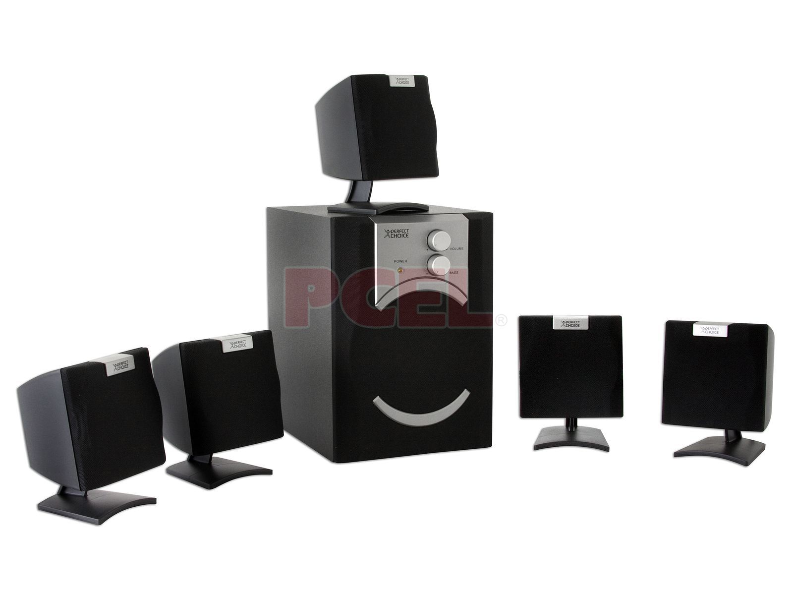 Bocinas Perfect Choice Home Theater 5.1 con 1200Watts PMPO