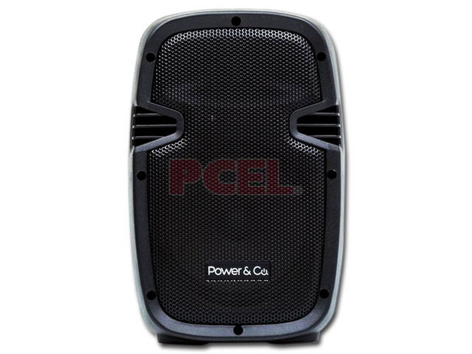 Bocina Power n Co XP-8000 de 2500 Watts, Batería recargable, Radio FM,  USB/SD, color Negro