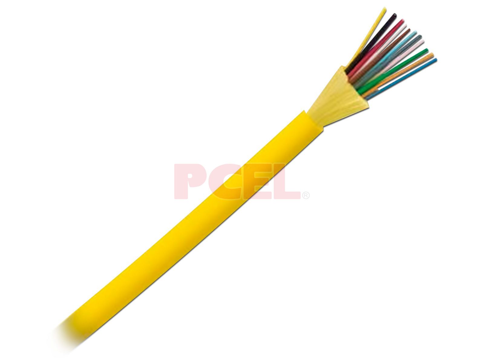 Cable de Fibra Optica . monomodo 2 Fibras interior dielectrica