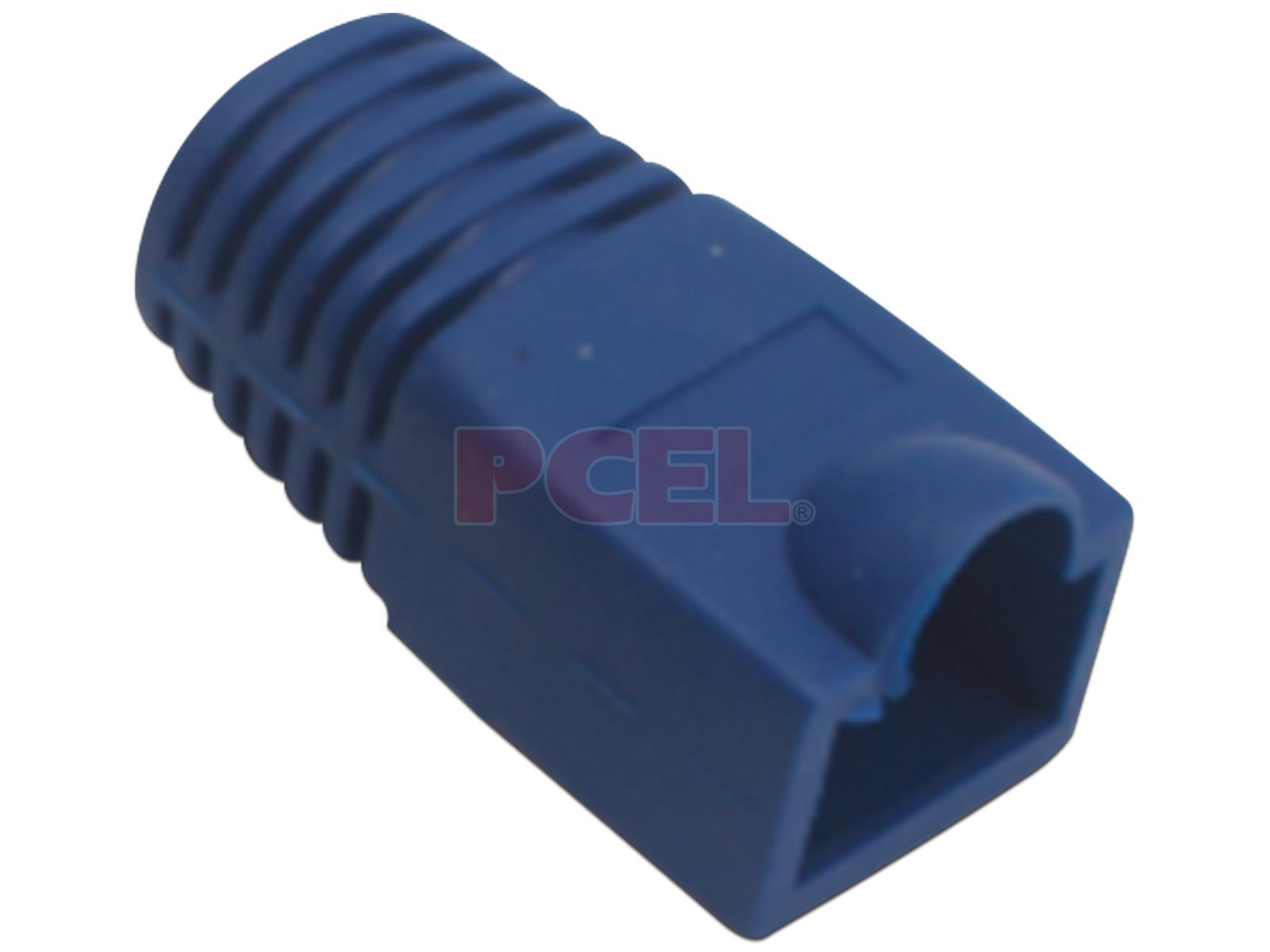 Bota para Conector Plug RJ45 Cat6 TVC , Color Azul (100 piezas).