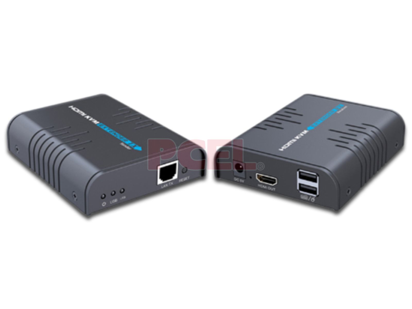 SAXXON LKV388Dongle- Kit extensor de video HDMI inalambrico / Resolucion  1080p/ Hasta 30 metros/ Transmision IR / Plug and Play/ Energia de  transmisor por USB