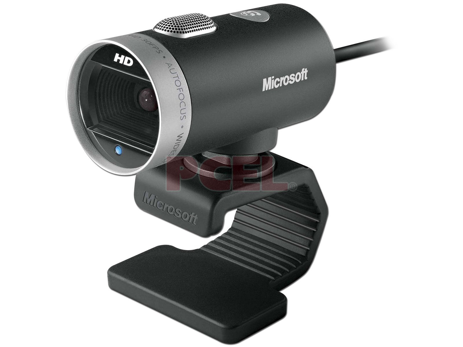 Cámara Web HD Microsoft LifeCam, Video 720p, Micrófono integrado,