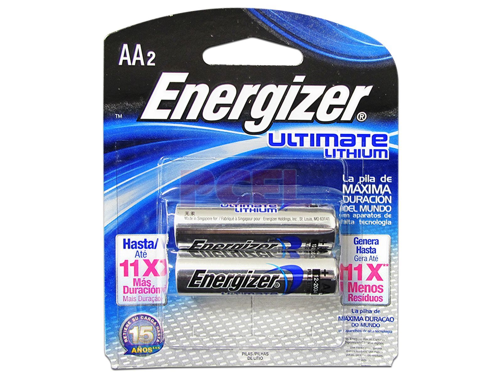 Pilas Energizer Ultimate Lithium AA 2 Piezas