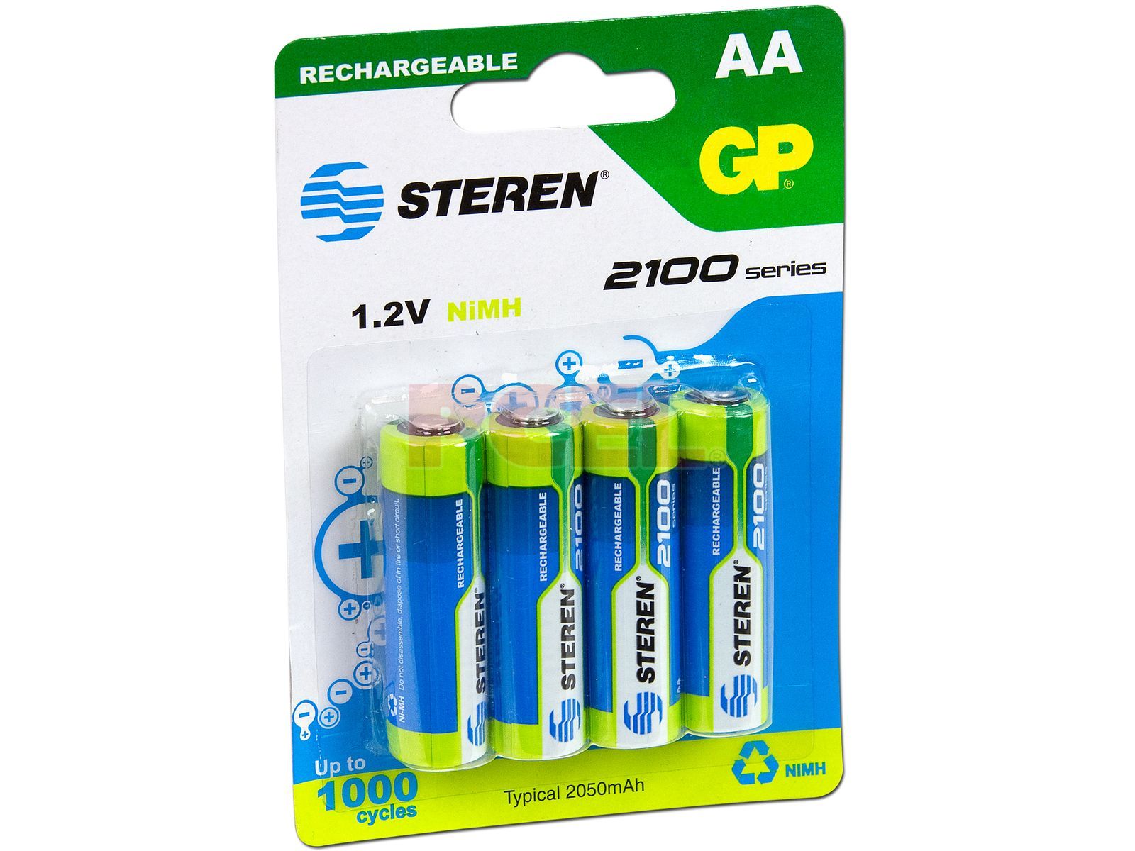 Baterías Recargables AAA Steren BAT-AA2RNM