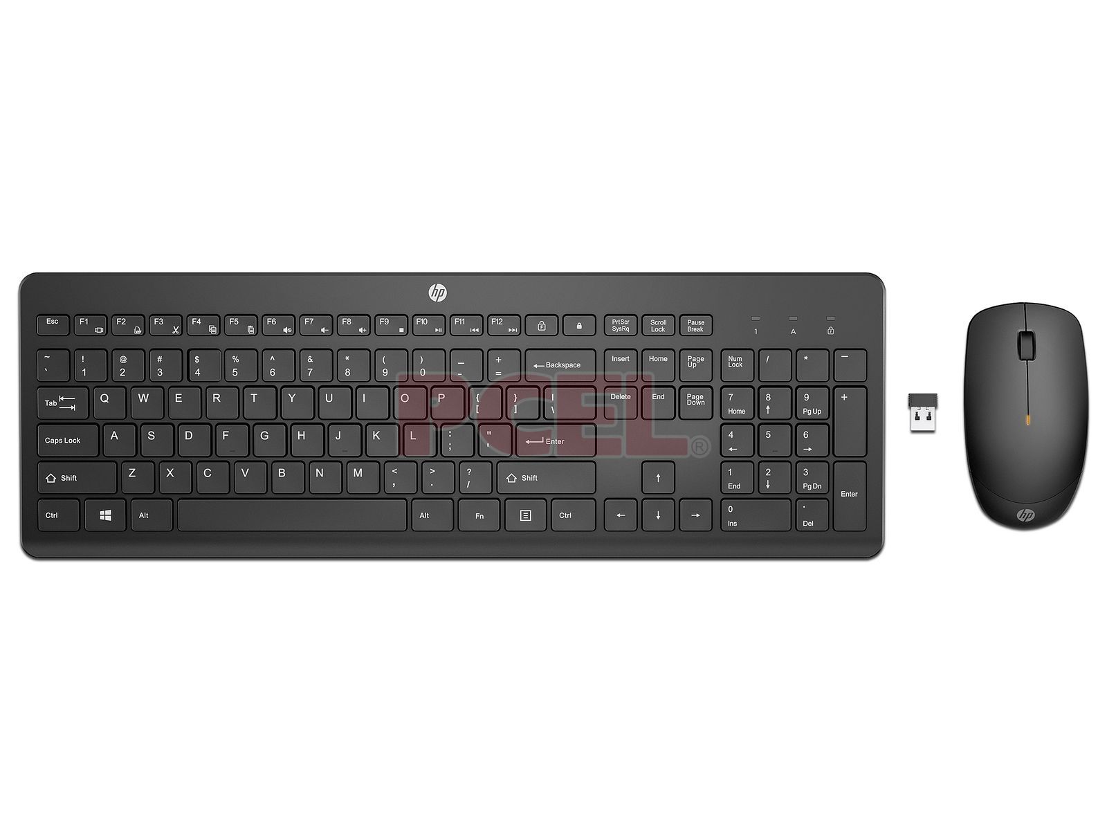 Teclado Logitech Combo Inalu00e1mbrico HP 330 Teclado Silencioso Y