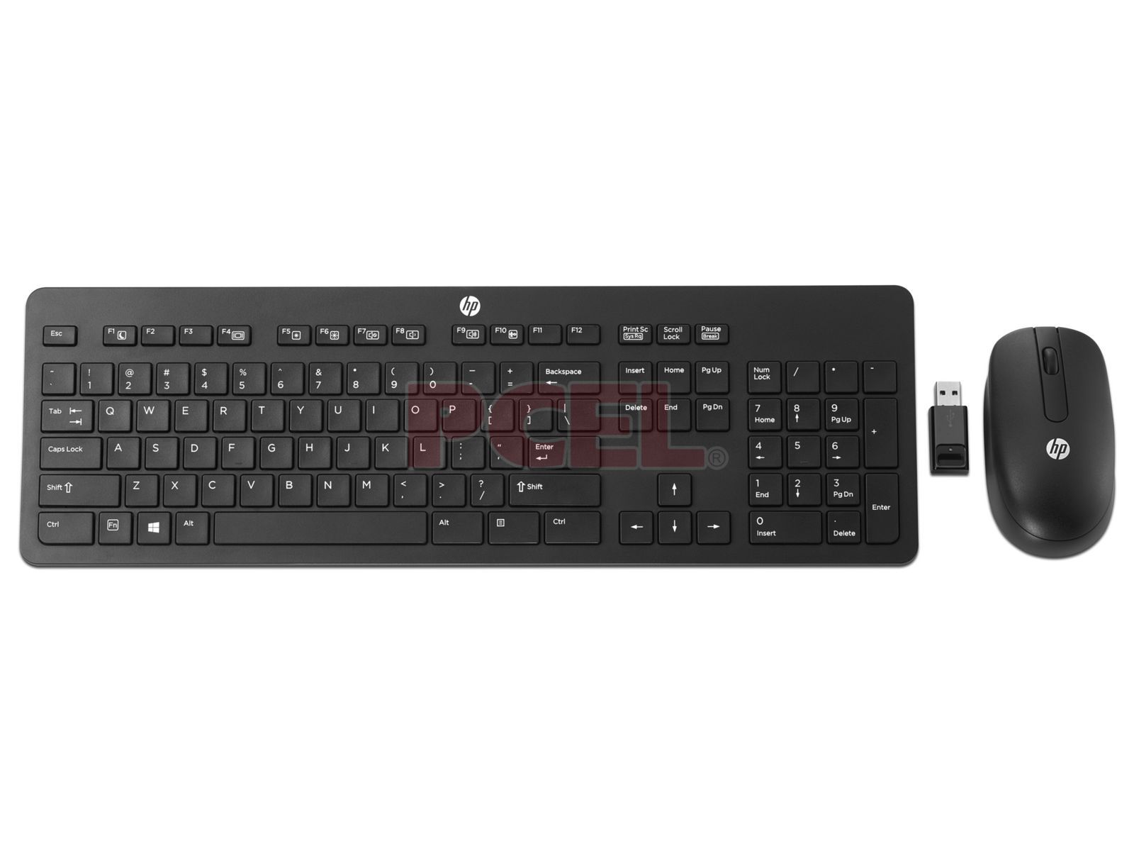 Teclado Inalámbrico Mouse Inalambrico Hp Rojo HP 230 Combo Teclado