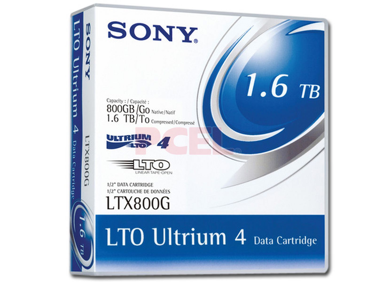 Cartucho de datos Sony LTO Ultrium 4 de 800GB Nativo / 1.6TB