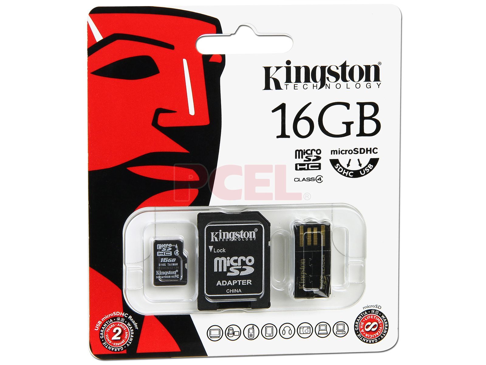 Por nombre Sentimiento de culpa Maryanne Jones Memoria Kingston microSDHC de 16 GB Clase 4, incluye adaptador SD y lector  de tarjetas microSD USB 2.0