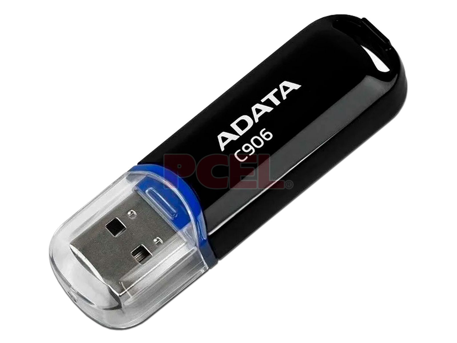 Unidad Flash USB 2.0 ADATA C906 de 64GB. Color Negro.