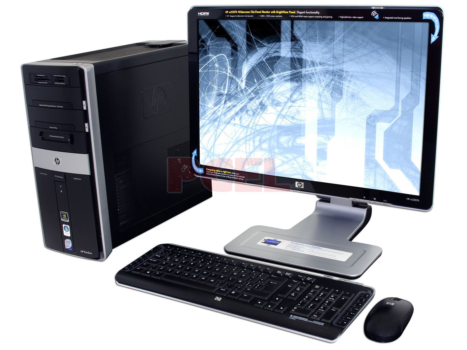 Computadora HP Pavilion Elite m9150la, Procesador Intel Core 2 Duo