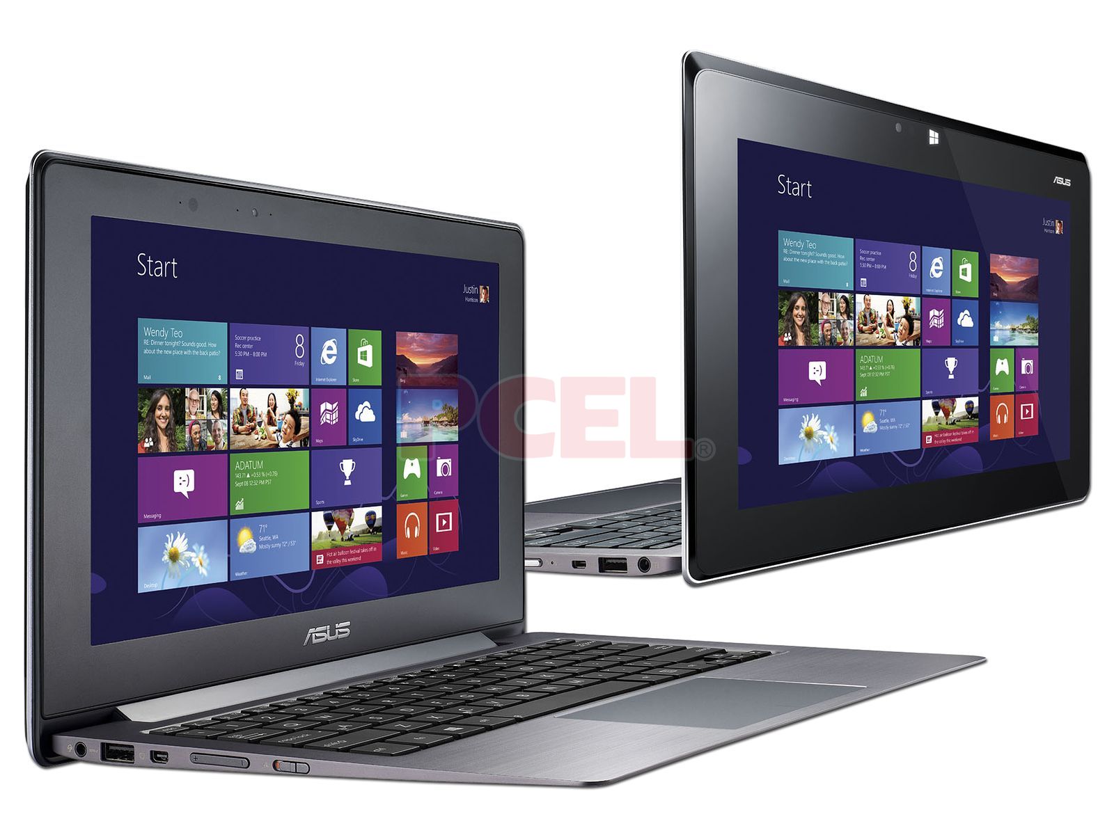 Laptop ASUS Asus Taichi 21: Procesador Intel Core i5-3317U (1.7