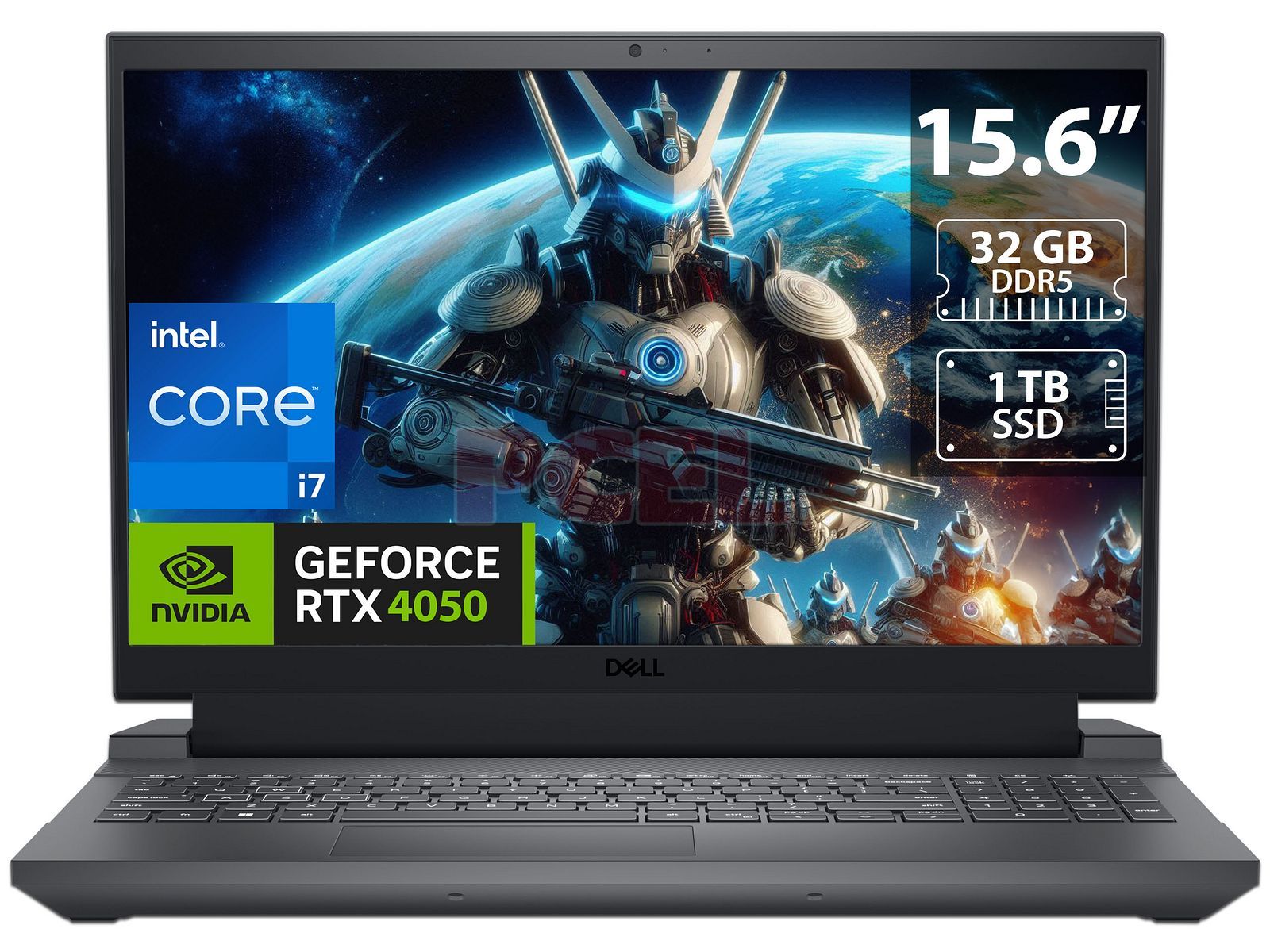 Laptop Gamer DELL G15 5530: Procesador Intel Core i7 13650HX