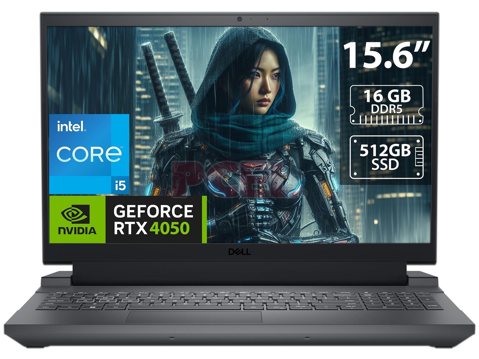 ゲーミングPC/i5/500GB/NVIDIAグラボ/Office/DELL Laptop Gamer DELL G15 5530: Procesador Intel Core i5 13450HX