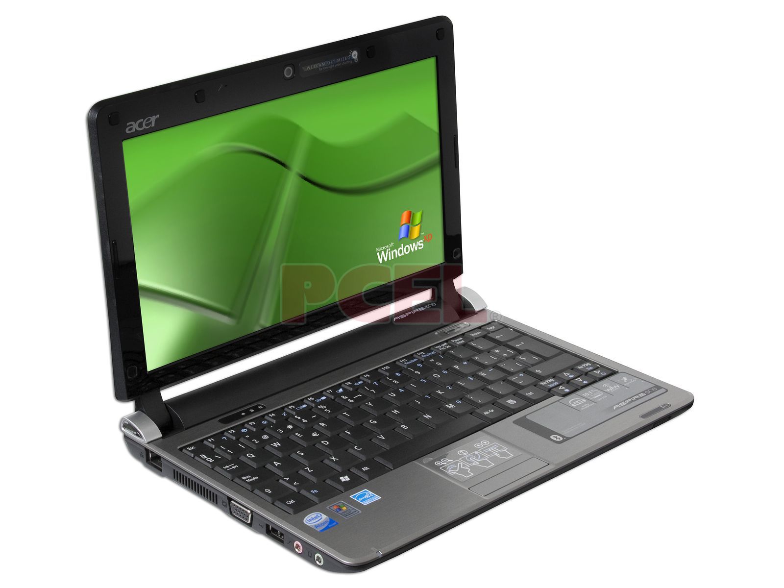 Dominante Cantidad de vergüenza Netbook Acer Aspire One: Procesador Intel Atom N270 (1.60 GHz), Memoria de  1GB DDR II, Almacenamiento Interno 160GB, Pantalla de 10.1", Red 802.11b/g,  Ethernet, Windows XP Home. Color Negra