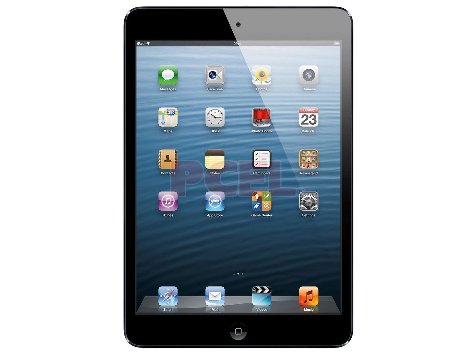 iPad mini Wi-Fi + Cellular de 16 GB, Negro y gris oscuro.