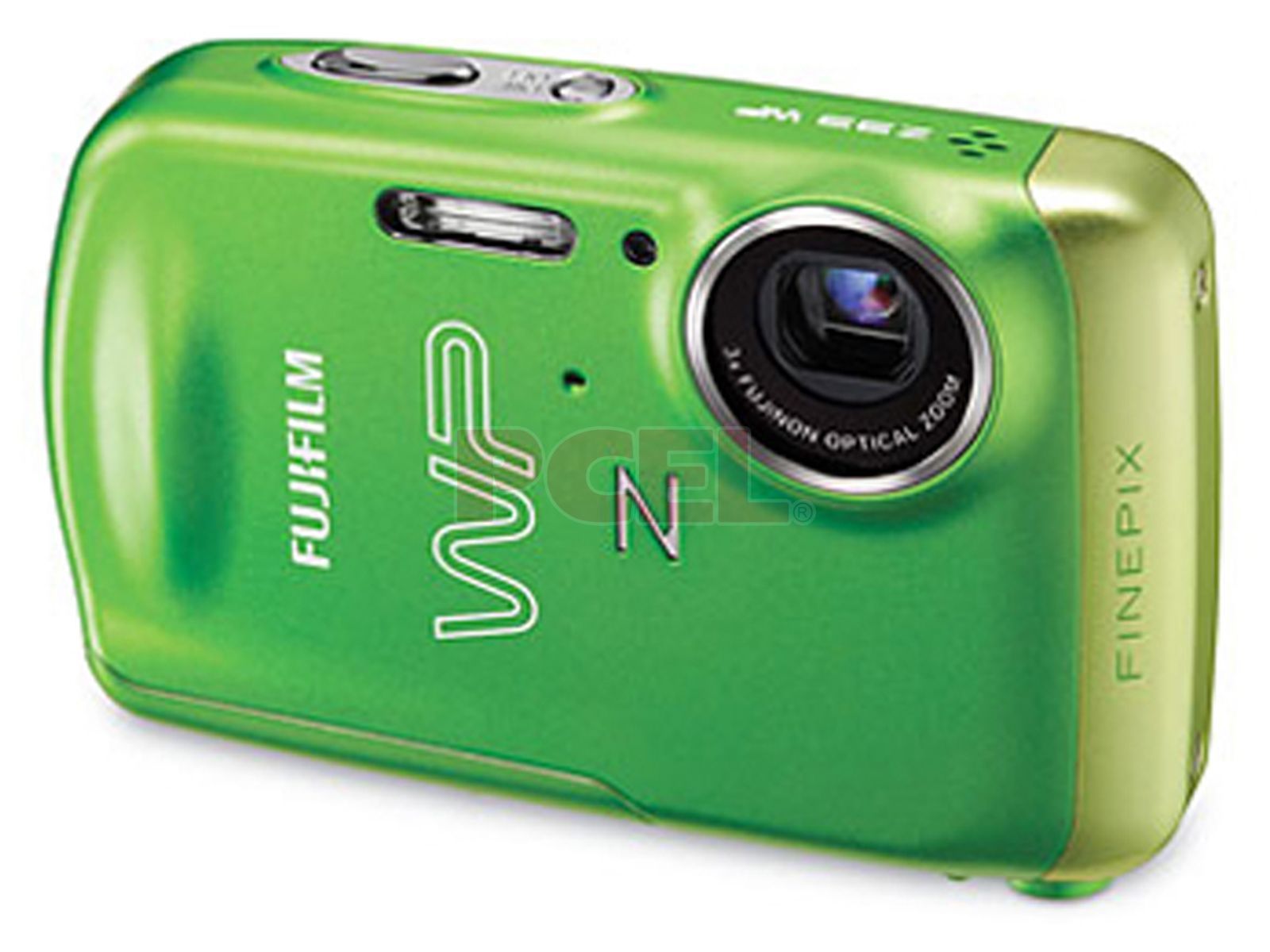Cámara Fotográfica Digital Fujifilm FinePix Z33 Waterproof hasta 3m bajo Agua, 10MP. Color Verde