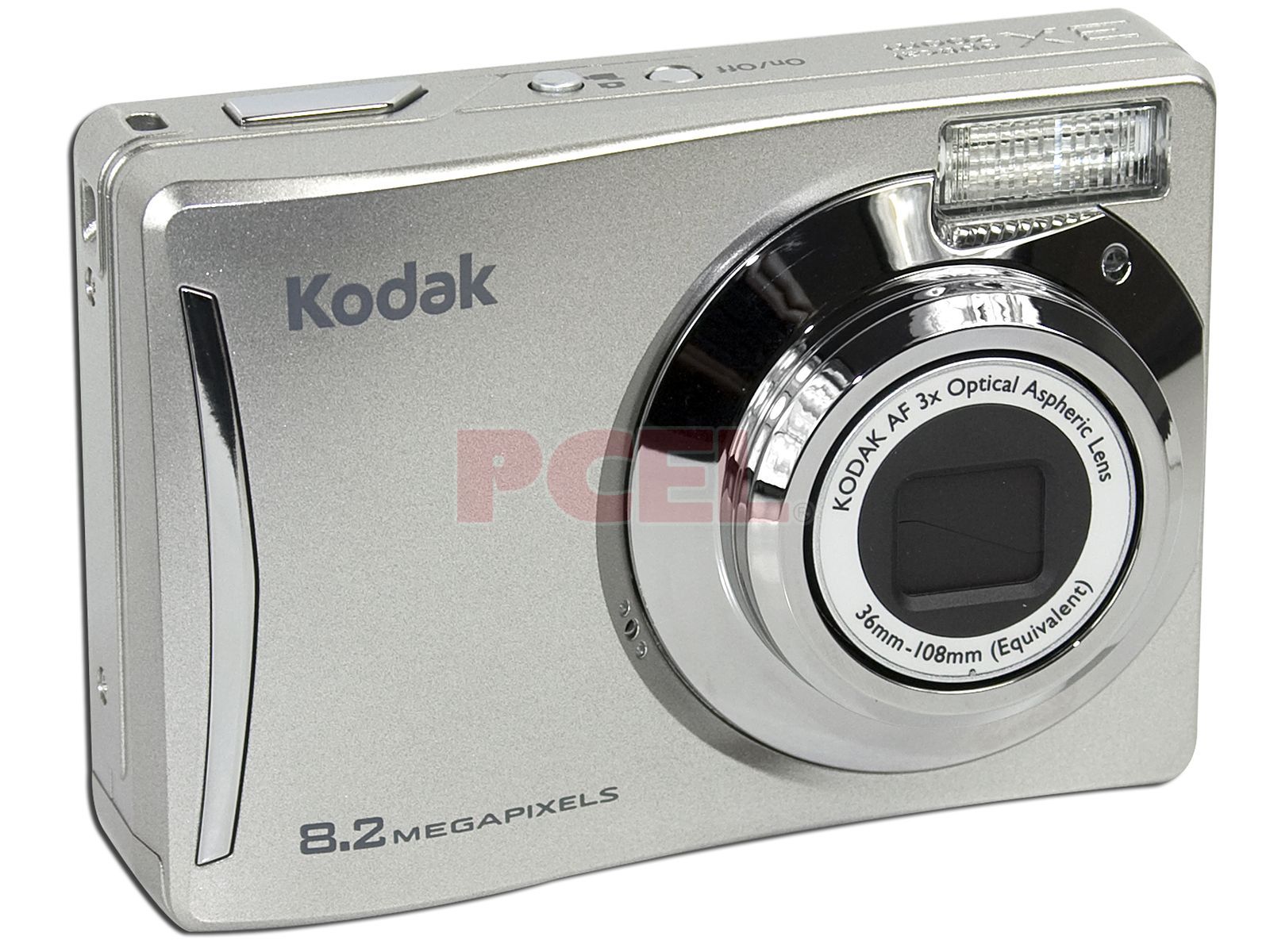 Cámara Fotográfica Digital Kodak CD14, 8.2MP. Color Plateada