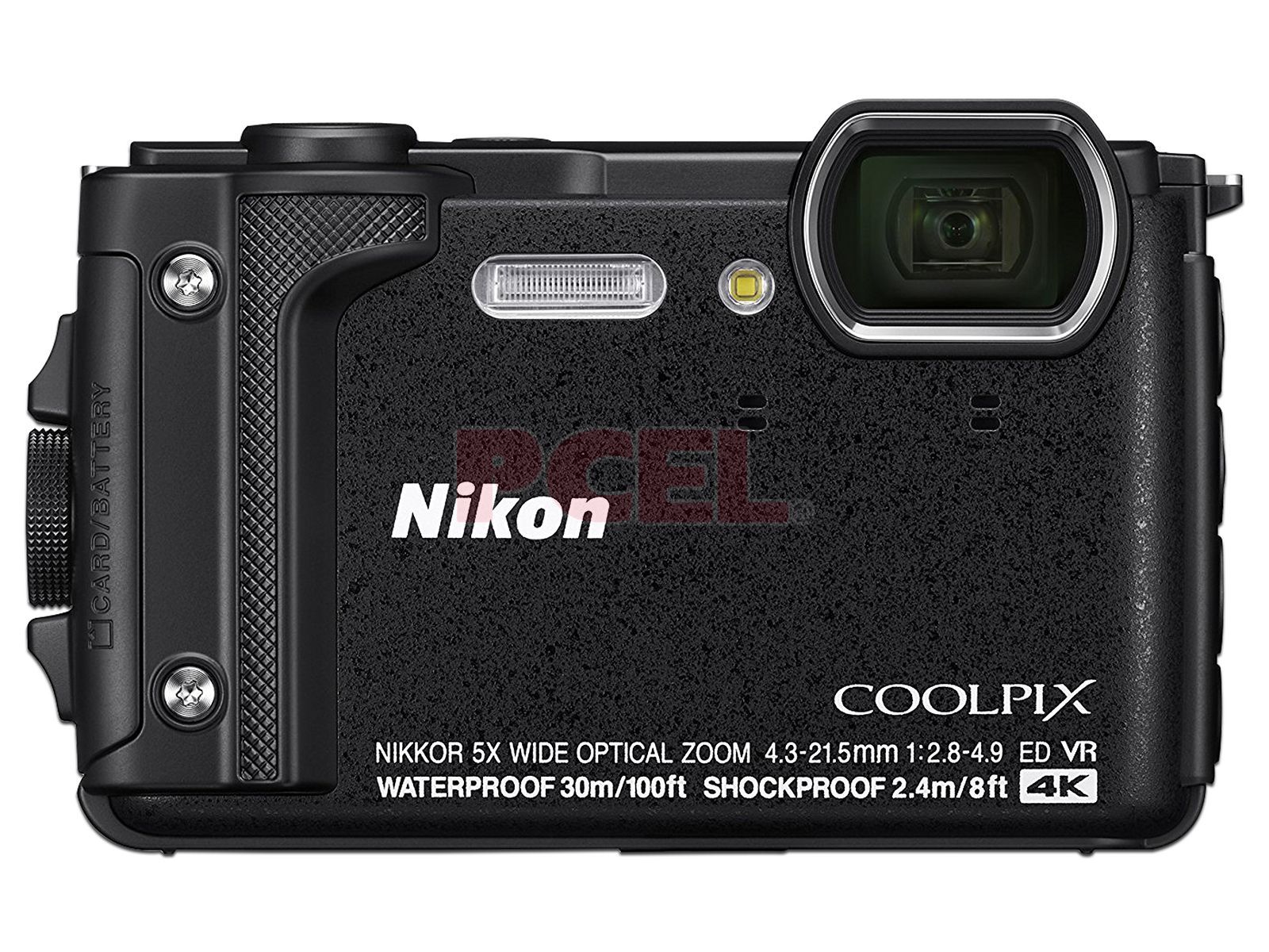 Cámara Fotográfica Digital Nikon COOLPIX W300, 16MP, Zoom Óptico 5x, Video 4K, Wi-Fi, USB, Micro HDMI, GPS. Color negro.