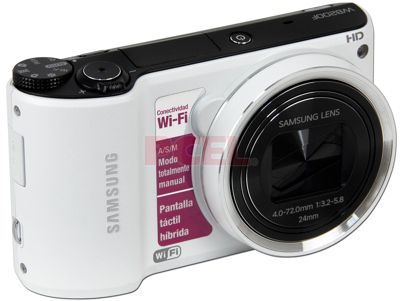 Vulgaridad Helecho embudo Cámara Fotográfica Digital Samsung WB200F de 14.2MP, Video HD, Zoom Óptico  18x, pantalla touch, Wi-Fi.