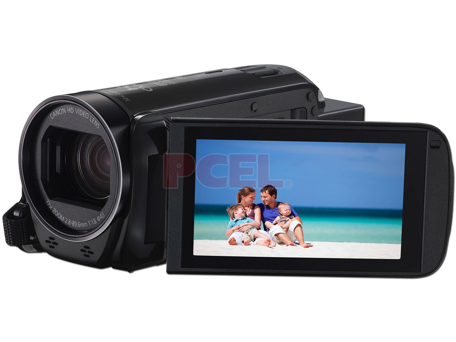 Videocámara Canon VIXIA HF R70, Captura 1080p Full con Sensor CMOS, 3", Zoom 32x.