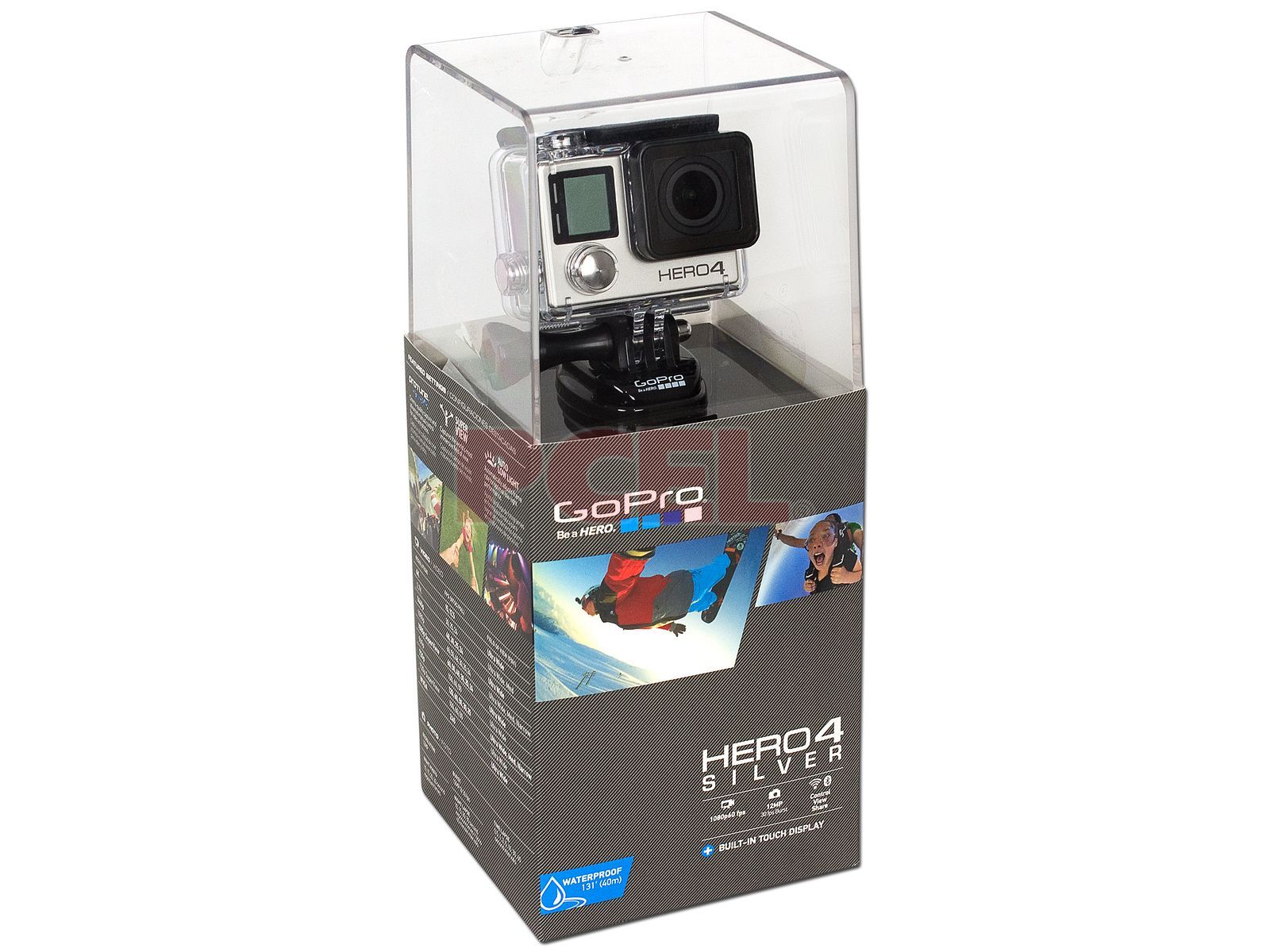 Cámara de Acción GoPro Hero4 Silver, Ultra Wi-Fi, Bluetooh, Pantalla Sumergible hasta 40 metros.