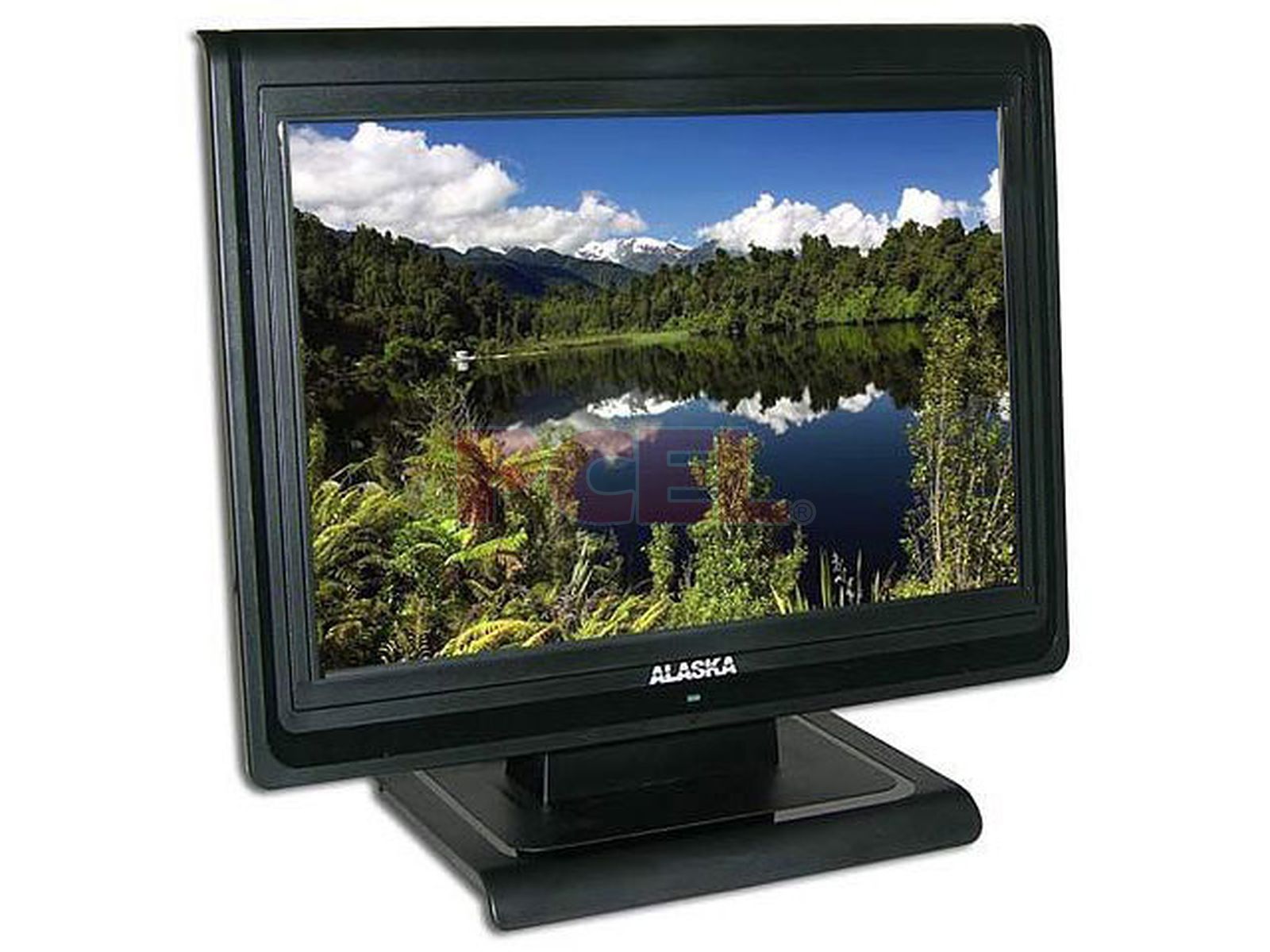 Esperanzado Pack para poner Popa Monitor LCD Alaska de 15" con Bocina, Color Negro