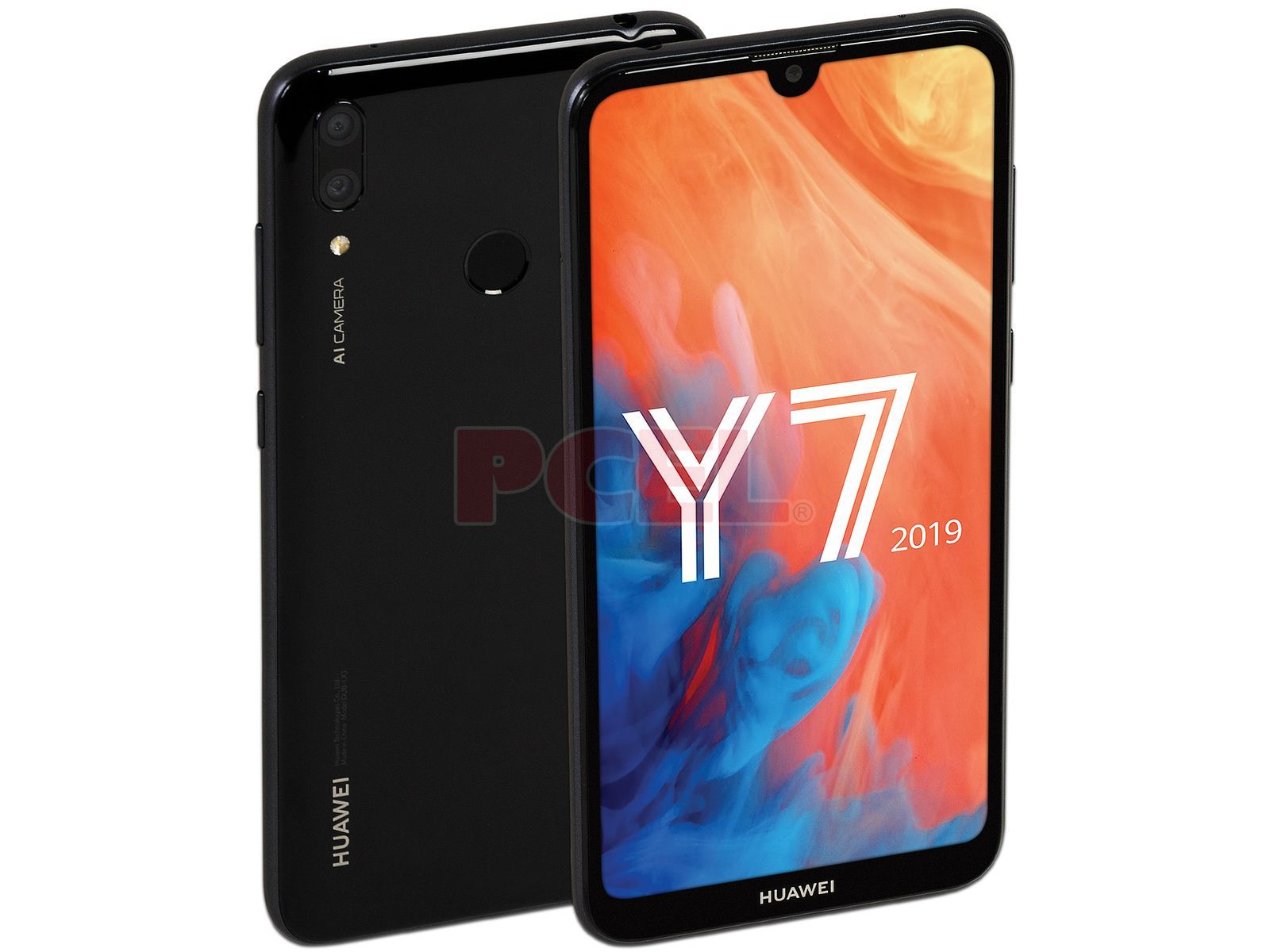 Smartphone Huawei Y7 2019: Procesador Snapdragon 450 ( GHz), Memoria RAM  de 3GB, Almacenamiento de 32 GB, Pantalla 