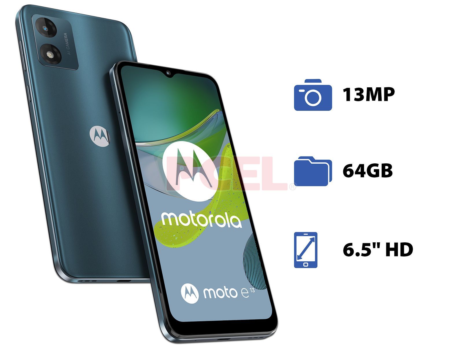 Smartphone MOTOROLA E13 6.5 2GB 64GB 13MP Verde