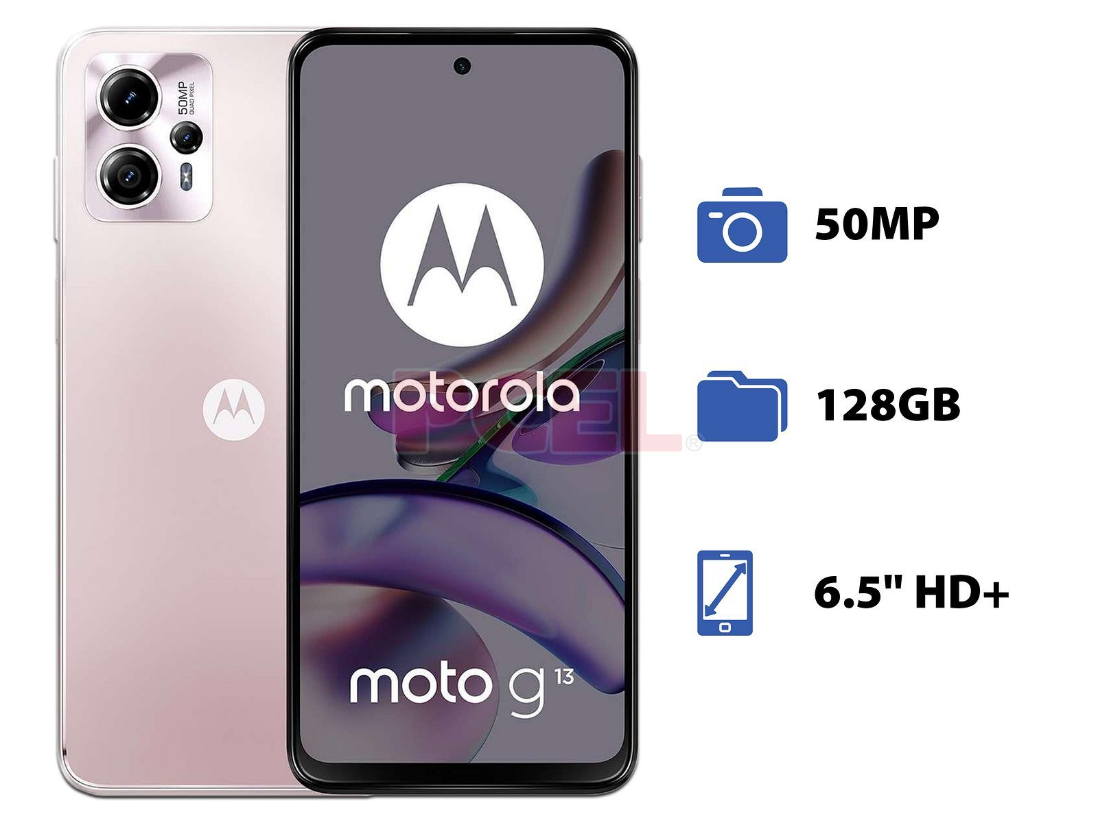 Smartphone Motorola Moto G13, RAM 4GB, Almacenamiento 128GB, Android 1 –  G-Games