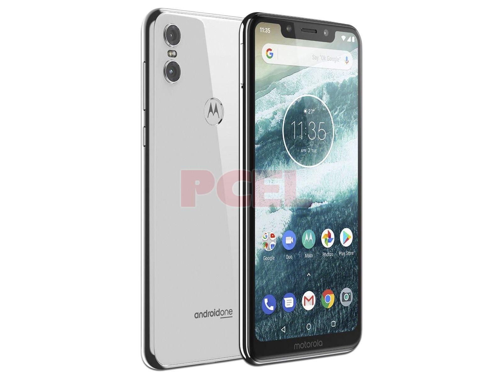 Motorola One - Smartphone Android One (pantalla de 5.9'' ratio 19:9, cámara  dual de 13 MP, 4 GB de RAM, 64 GB, Dual Sim), color blanco [Versión  española] : Motorola: : Electrónica