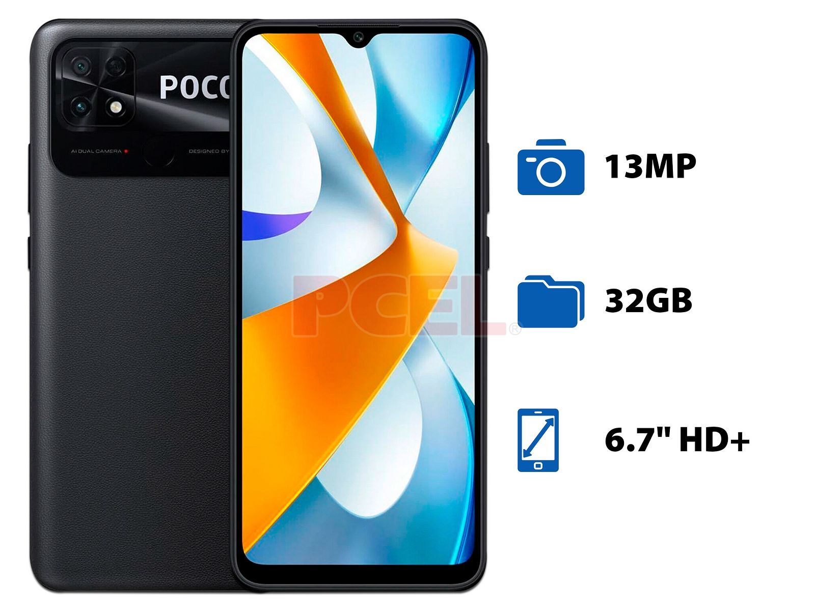 Celular Xiaomi Poco C40 3gb 32gb Negro