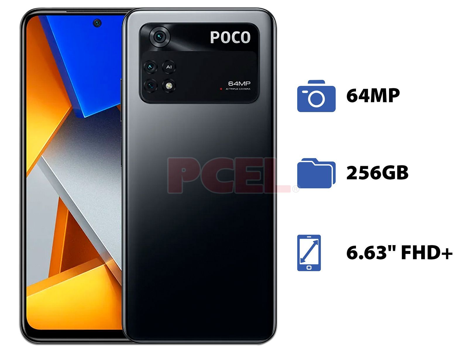 Celular Xiaomi POCO M4 Pro 256 GB Negro (38509)