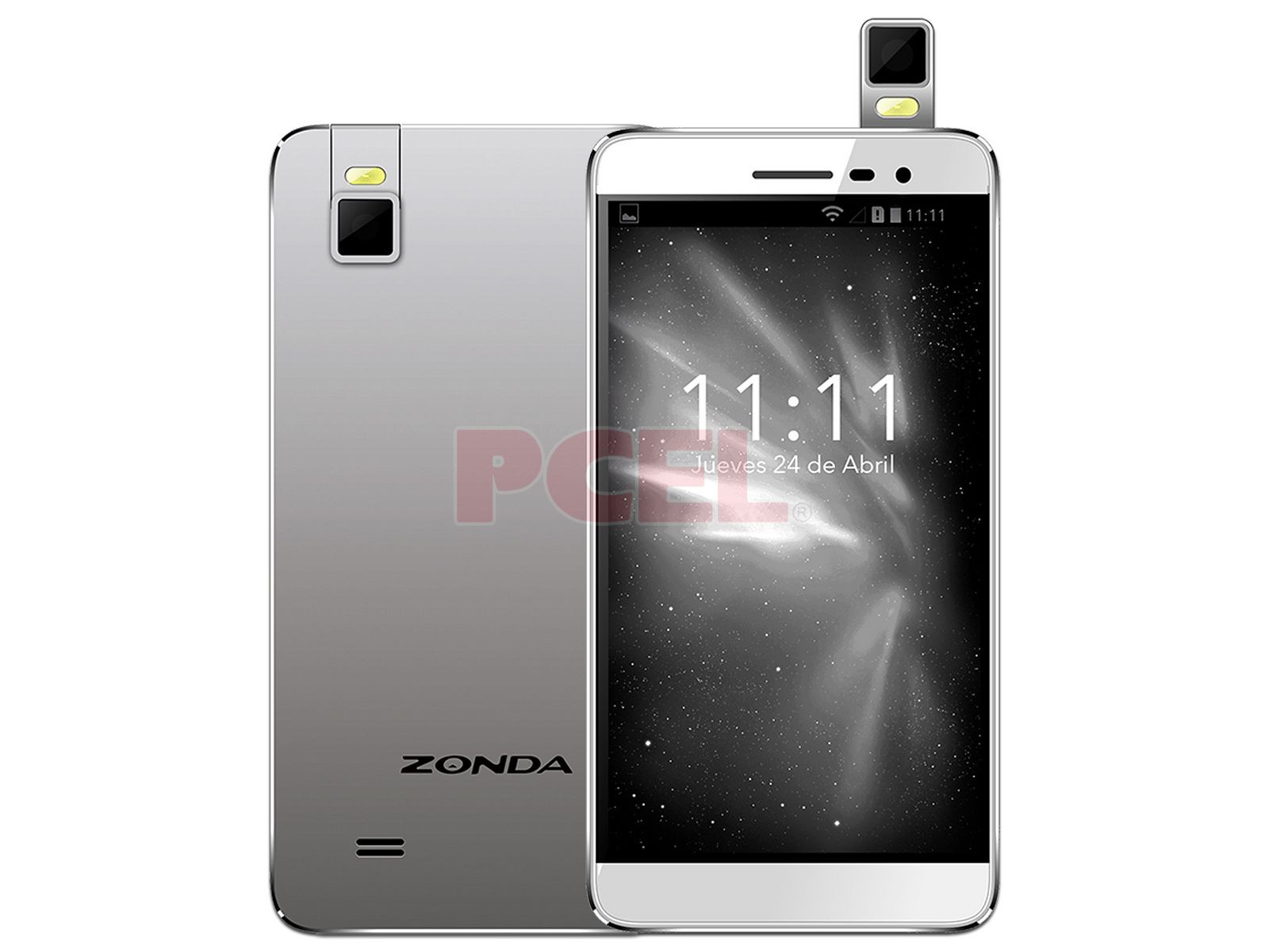 Smartphone Zonda ZA509G: Procesador Quad Core ( GHz), Memoria RAM de  1GB, Almacenamiento de 8GB Cámaras: 13MP Rotativa , Pantalla IPS de 5